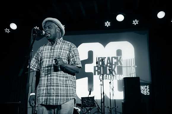 Living Colour's Vernon Reid & Corey Glover - BRC 30th Anniversary Kick Off Party - The Bell House - Brooklyn - 2015