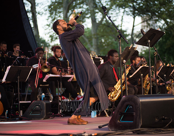 Igmar Thomas & The Revive Band f/ Bilal - Rumsey Playfield - Central Park NYC - 2016