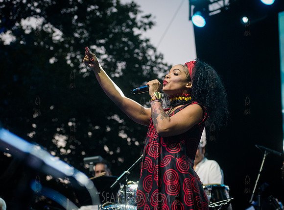 Brenda Navarrete + Melvis Santana - NYC SummerStage - Celia Cruz
