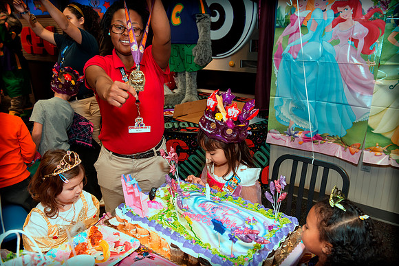 Christina's Princess Party - Chuck E. Cheese - Paramus NJ - 2012