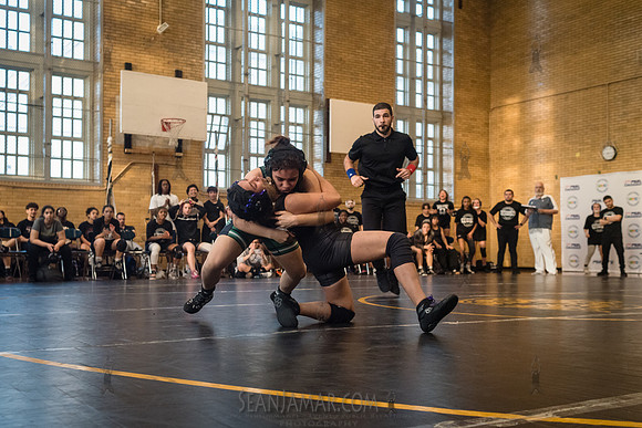 PSAL Girls Team Wrestling Championship - Grover Cleveland HS - N