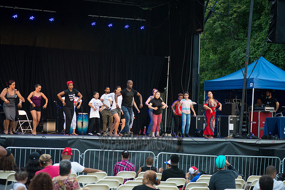 Dance Workshop w/ Sekou McMiller - Made in the Bronx presented by BAAD - St Marys Park - BX NYC - 2017