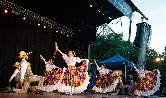 Calpulli Mexican Dance Company - Queensbridge Park - NYC - 2018