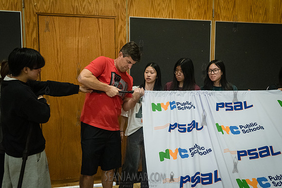 PSAL Boys Badminton Championship - Edward R Murrow HS - NYC - 20