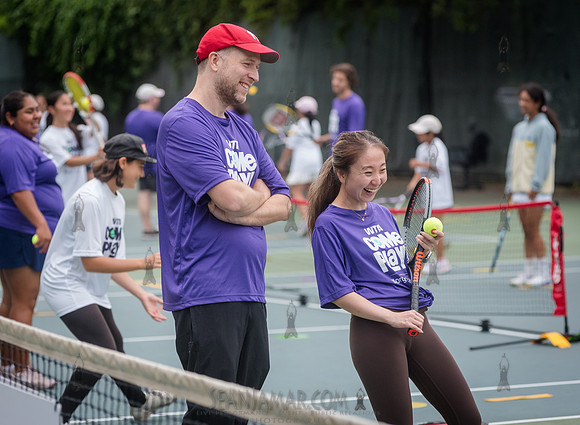 CPF Play - WTA + Morgan Stanley Come To Play Clinic - Cunningham