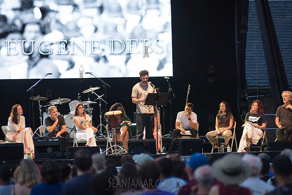 Morgan Spector - Voices of A People’s History - Rumsey Playfield Central Park - NYC - 2018