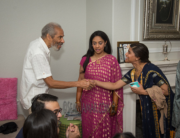 Khyaati and Joshua Ganesh Pooja - The Morar Home - Weatherford TX - 2017