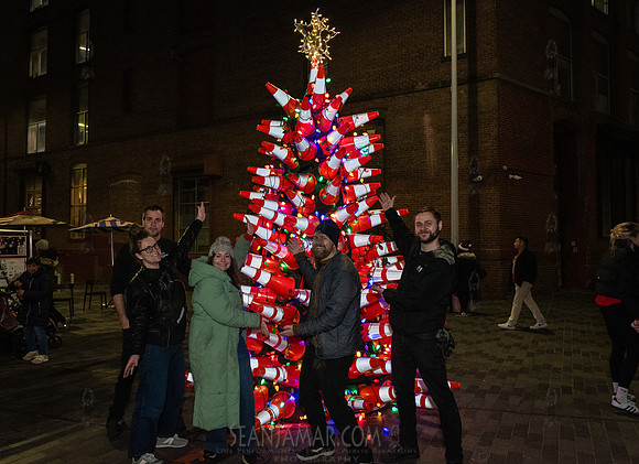 DID Christmas Tree Lighting - Dumbo Archway - NYC - 2024