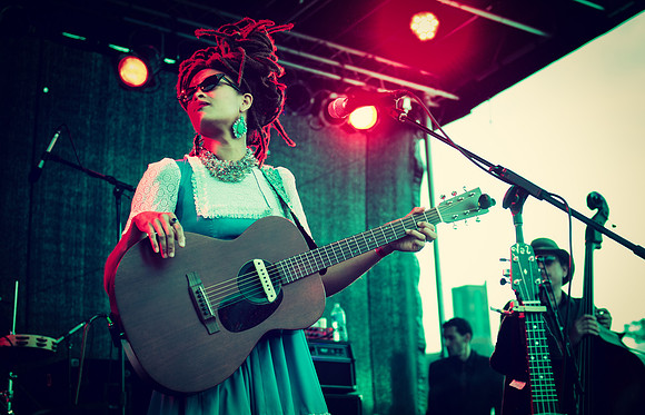 Valerie June - Afropunk Festival - Commodore Barry Park - BK USA - 2014