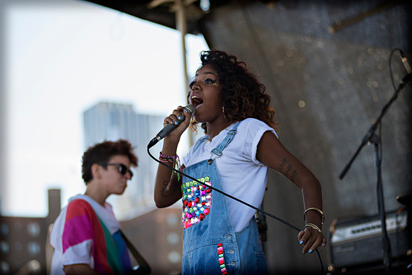 The Skins - Afropunk Festival - Commodore Barry Park - BK USA -