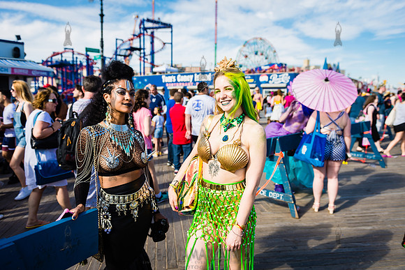 Coney Island Mermaid Day Parade - Coney Island NYC - 218