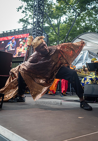 Sun Ra Arkestra - CPF SummerStage - Kim Gordon - Rumsey Playfiel