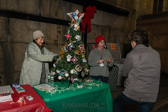 DID Christmas Tree Lighting - Dumbo Archway - NYC - 2024