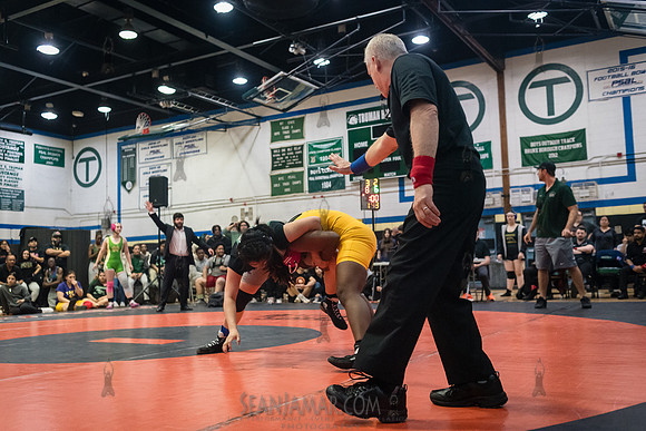 PSAL Girls Individual Championships - Harry S Truman HS - NYC -