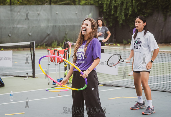 CPF Play - WTA + Morgan Stanley Come To Play Clinic - Cunningham