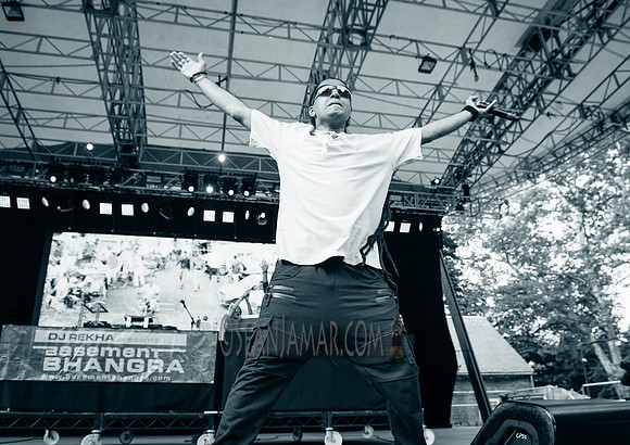 Apache Indian - Basement Bhangra 20th Anniversary - Central Park - NYC - 2017