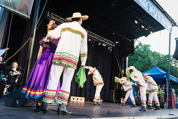 Calpulli Mexican Dance Company - Queensbridge Park - NYC - 2018