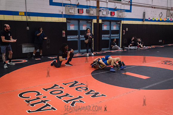 PSAL Girls Individual Championships - Harry S Truman HS - NYC -