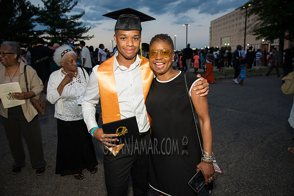 Jaelen Jackson HS Graduation - RAC - Piscataway NJ - 2017
