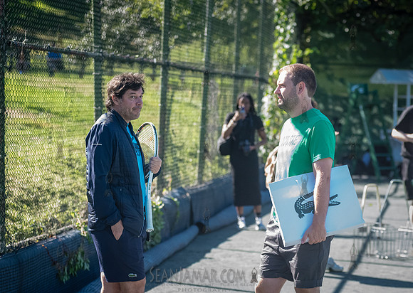 CPF Play - Lacoste Foundation Tennis Clinic - Central Park Tenni