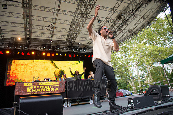 Apache Indian - Basement Bhangra 20th Anniversary - Central Park - NYC - 2017