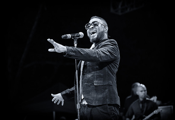 WBLS 6th Annual R&B Fest - Musiq Soulchild - Rumesey Playfield Central Park - NYC - 2014