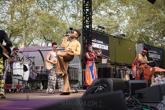 Cimafunk - NYC SummerStage - La India - Rumsey Playfield Central Park - NYC - 2019