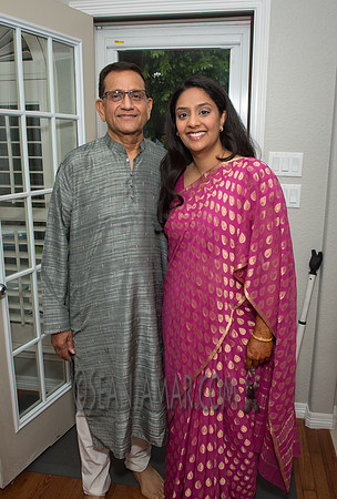 Khyaati and Joshua Ganesh Pooja - The Morar Home - Weatherford TX - 2017