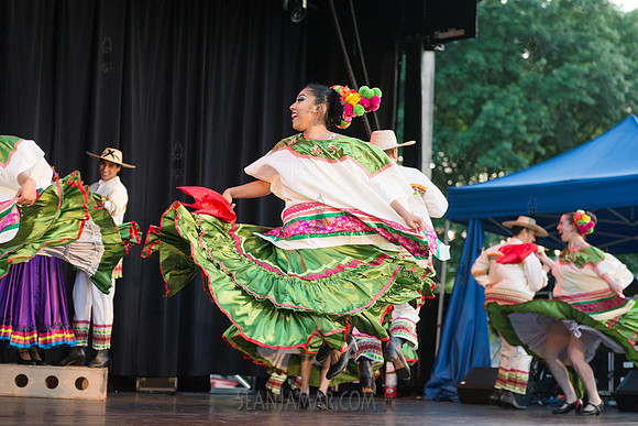 Calpulli Mexican Dance Company - Queensbridge Park - NYC - 2018