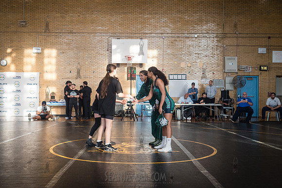 PSAL Girls Team Wrestling Championship - Grover Cleveland HS - N
