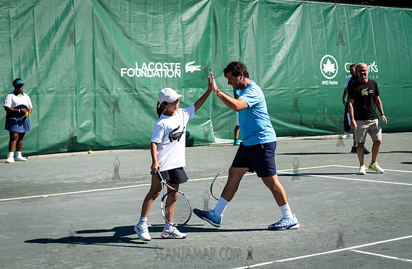 CPF Play - Lacoste Foundation Tennis Clinic - Central Park Tenni
