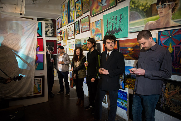 First Friday Pop Up Art Show & Music Showcase - Ward Nasse Gallery - SOHO NYC - May 2015