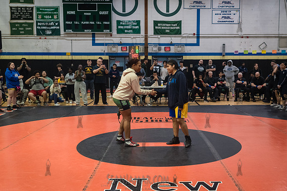 PSAL Girls Individual Championships - Harry S Truman HS - NYC -