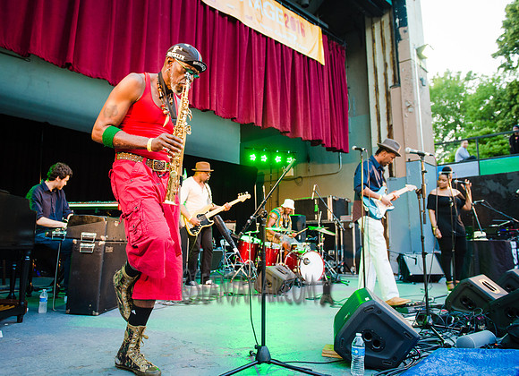 Marcus Machado f/ Daru Jones - Soul In The Horn Summer Stage - Herbert von King Park - BK USA - 2016