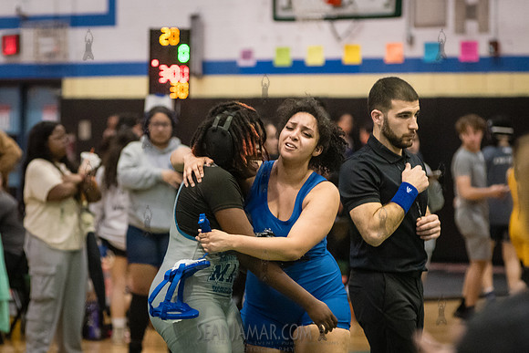 PSAL Girls Individual Championships - Harry S Truman HS - NYC -