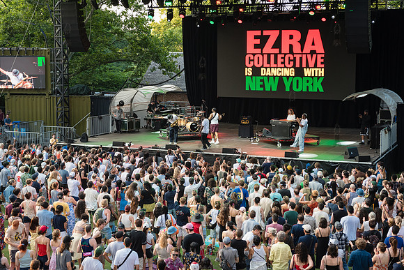 CPF SummerStage - Ezra Collective - Rumsey Playfield - NYC - 202