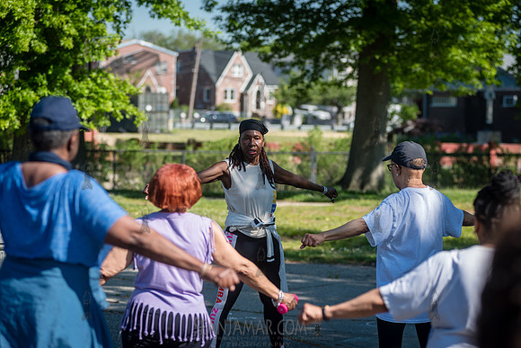 CPF Senior Walking - Springfield Park - NYC - 2024