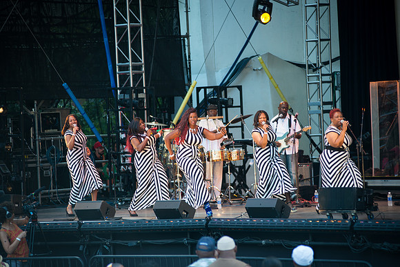 The Jones Family Singers - Damrosch Park Bandshell Lincoln Center - NYC - 2014