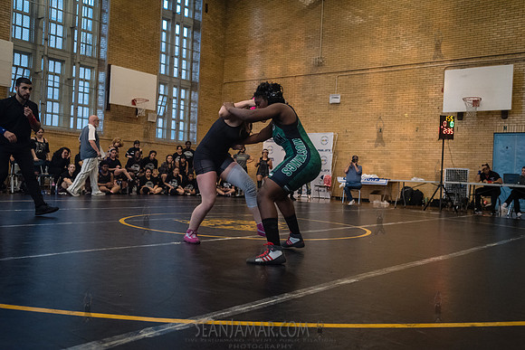PSAL Girls Team Wrestling Championship - Grover Cleveland HS - N