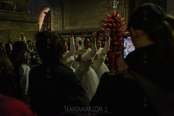 DID Christmas Tree Lighting - Dumbo Archway - NYC - 2024