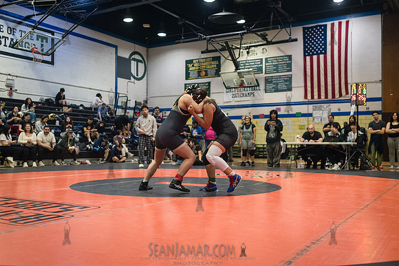 PSAL Girls Individual Championships - Harry S Truman HS - NYC -