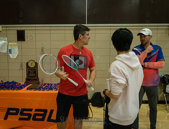 PSAL Boys Badminton Championship - Edward R Murrow HS - NYC - 20