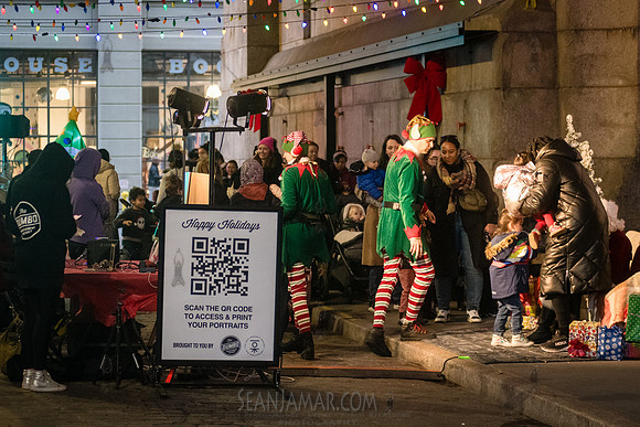DID Christmas Tree Lighting - Dumbo Archway - NYC - 2024