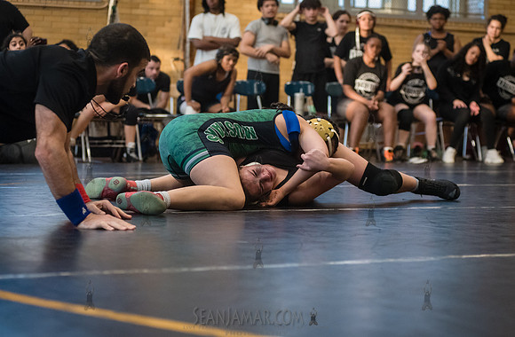 PSAL Girls Team Wrestling Championship - Grover Cleveland HS - N