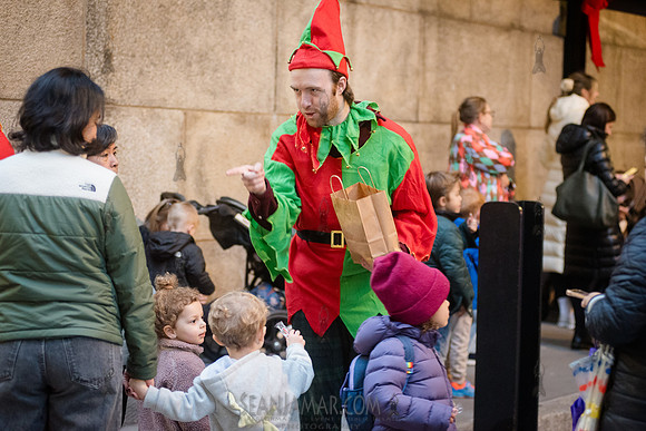 DID Christmas Tree Lighting - Dumbo Archway - NYC - 2024