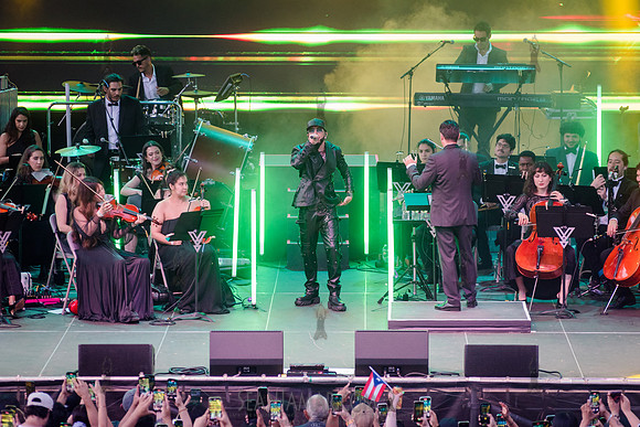 NYC SummerStage - Yandel Sinfonico - Rumsey Playfield -  NYC - 2