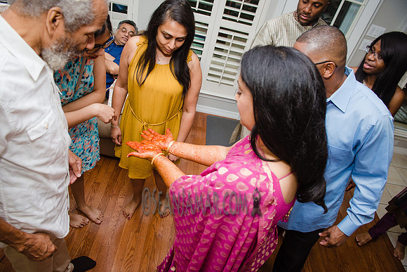 Khyaati and Joshua Ganesh Pooja - The Morar Home - Weatherford TX - 2017