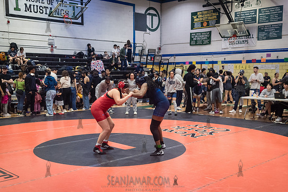 PSAL Girls Individual Championships - Harry S Truman HS - NYC -