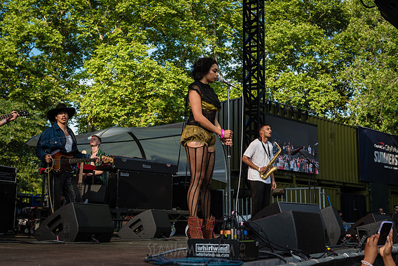 CPF SummerStage - Ezra Collective - Rumsey Playfield - NYC - 202