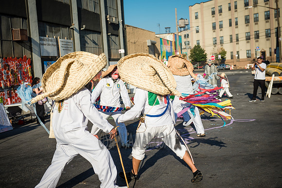 Los Tecuanis De Piaxtla - Live Block Party - Brooklyn Brush - BK USA - 2017